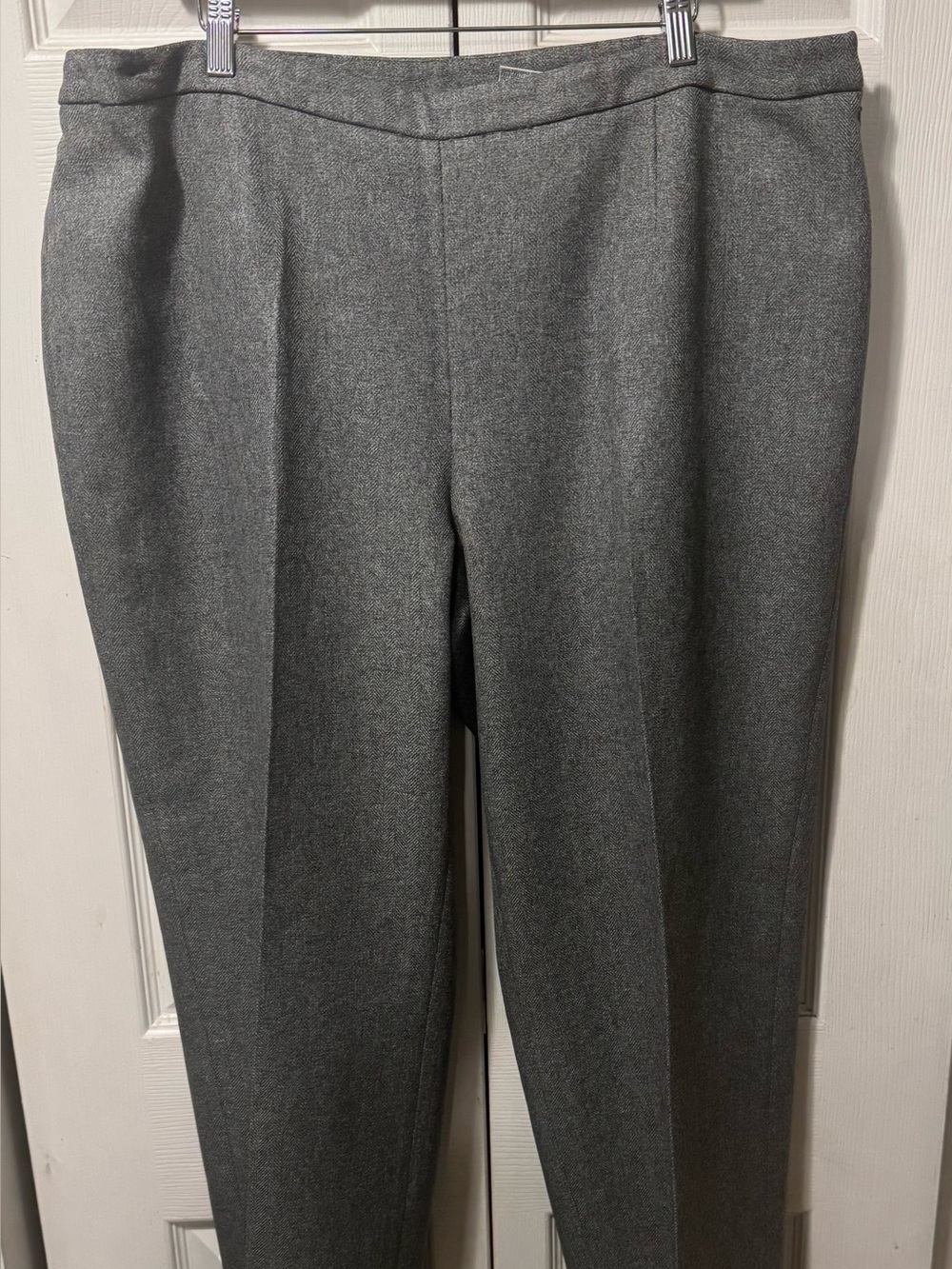 LeSuit Size 20W Classic Gray Dress Pants